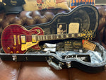 Epiphone Ltd Ed Les Paul Custom 100th Anniversary Electric Guitar - Inc Anniversary Hard Case - pickgaurd hand signed by Les Paul