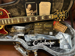 Epiphone Ltd Ed Les Paul Custom 100th Anniversary Electric Guitar - Inc Anniversary Hard Case - pickgaurd hand signed by Les Paul