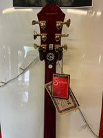 Epiphone Ltd Ed Les Paul Custom 100th Anniversary Electric Guitar - Inc Anniversary Hard Case - pickgaurd hand signed by Les Paul
