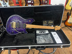 EVH Wolfgang Special QM Baked Maple Purple Burst - Inc Hard Case