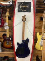 EVH Wolfgang Special QM Baked Maple Purple Burst - Inc Hard Case