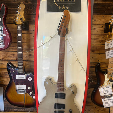 Squier Contemporary Active Starcaster Shoreline Gold Roasted Maple Fingerboard