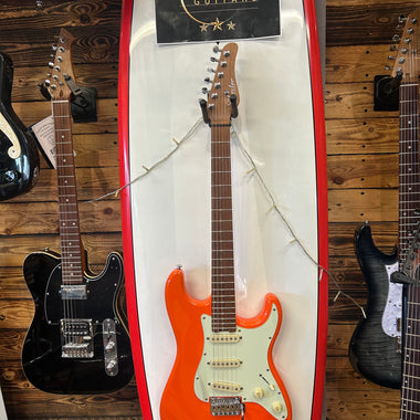 Schecter Nick Johnston Trad SSS Electric Guitar -Atomic Orange Roasted Maple Fingerboard