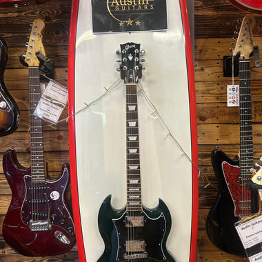 Gibson SG Standard Translucent Teal - Inc Gibson Soft shell Case