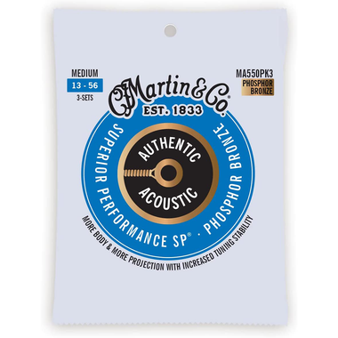 Martin MA550 Authentic Acoustic – SP – Phosphor Bronze ( 13-56 )