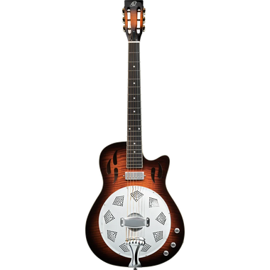 Ortega Guitars RRG50CE Resonator Flamed maple cutaway electro
