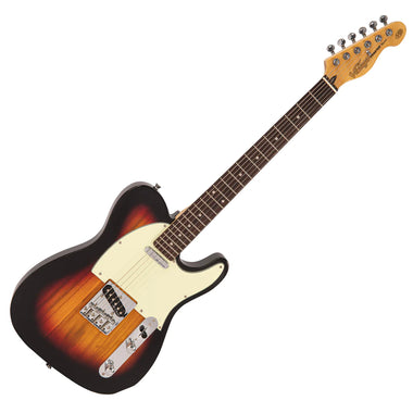 Vintage V20 Coaster Series Electric Guitar ~ 3 Tone Sunburst - FREE UK SHIPPING -
