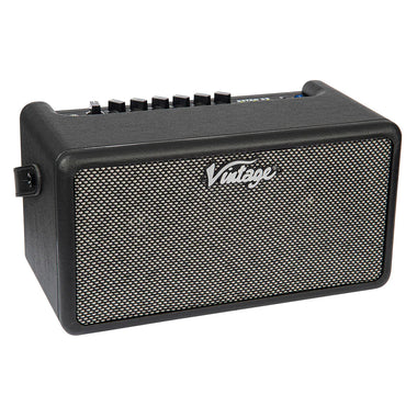Vintage Retro 25W Guitar Amplifier with DSP ~ Black