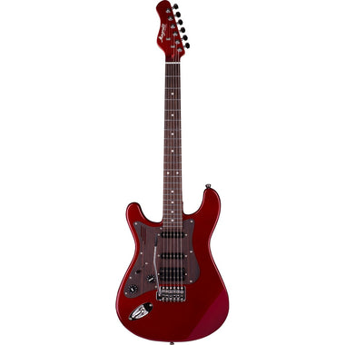 Magneto U-One Sonnet Classic Electric Guitar (US-1300) Left Handed - Candy Apple Red -Inc Gig Bag