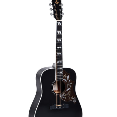 Sigma SG Series DM-SG5-Black - Electro Acoustic Guitar