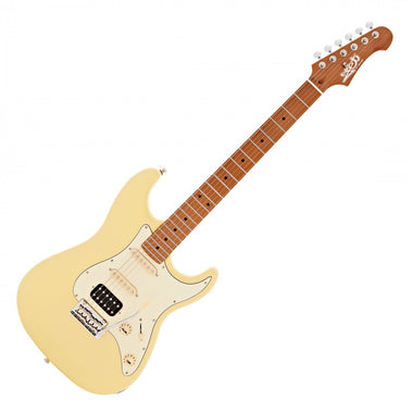 Jet JS400 HSS Vintage Yellow Electric Guitar