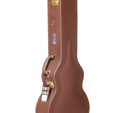 FreestyleDeluxe Arch Top Wood Case LP-Style Guitars - Brown