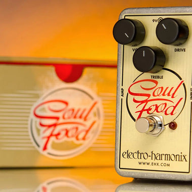 Electro Harmonix Soul Food Transparent Distortion-Fuzz-Overdrive Pedal