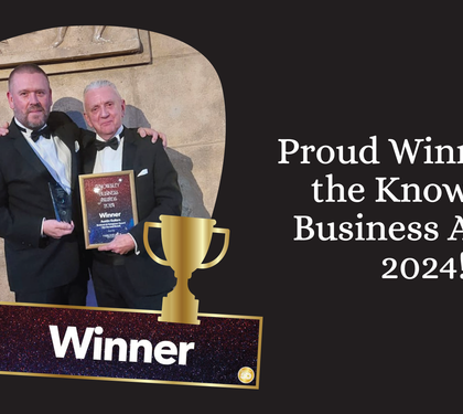 Austin Guitars Wins the Knowsley Business Award 2024!