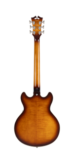 D'Angelico Premier Mini DC - Dark Iced Tea Burst