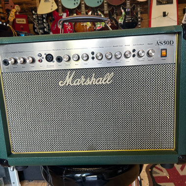 Marshall AS50D Acoustic Amp Limited Edition, Racing Green