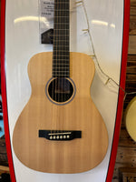 Martin LX1E Electro Acoustic Guitar in Natural Inc Martin Gigbag