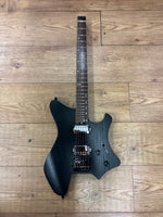 EART GW-2 Solid Black Headless Guitar