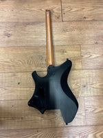 EART GW-2 Solid Black Headless Guitar