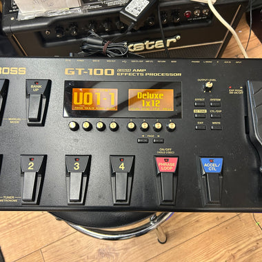 Boss GT100 Guitar Multi-Effects Pedal