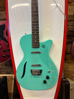 Danelectro 56 Vintage Baritone Guitar - Dark Aqua- Inc Gig Bag