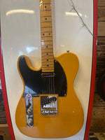 Vintage V52 ReIssued Electric Guitar Left Handed Butterscotch