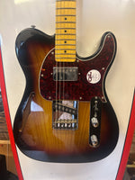 G&L Tribute Series ASAT Classic Bluesboy Semi-Hollow, 3-Tone Sunburst, MP