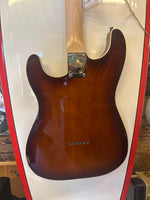 Squier Paranormal Custom Nashville Stratocaster - Chocolate 2 Colour Sunburst