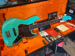Fender American Vintage II 1966 Jazz Bass - Seafoam Green - Fender Hard Case