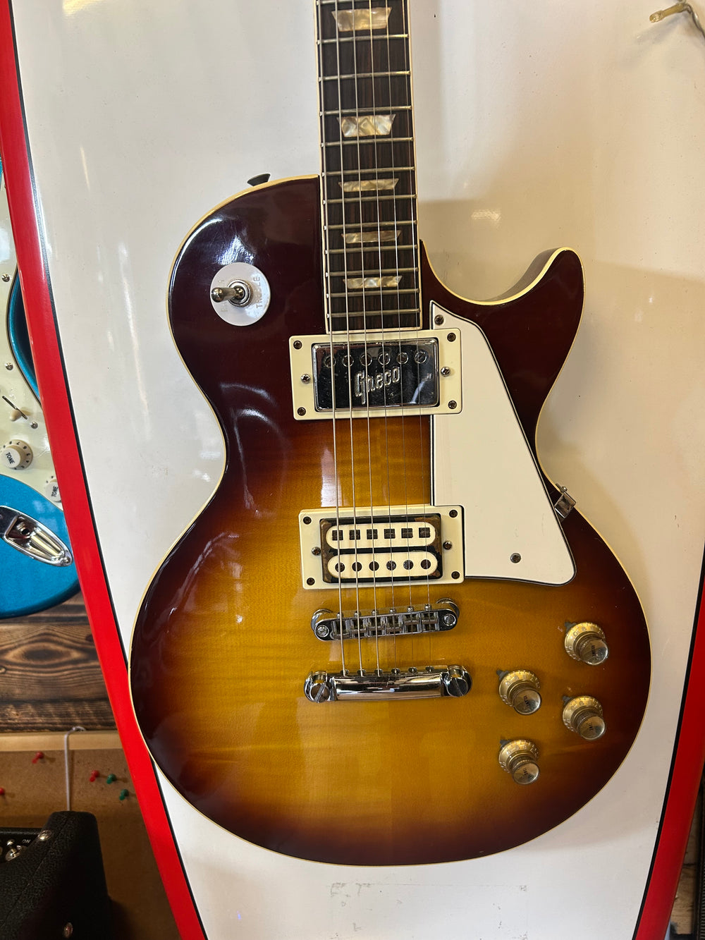 Greco エレキギター EG480R Greco EG480R Les Paul Type 1976 Red Sunburst Used Electric