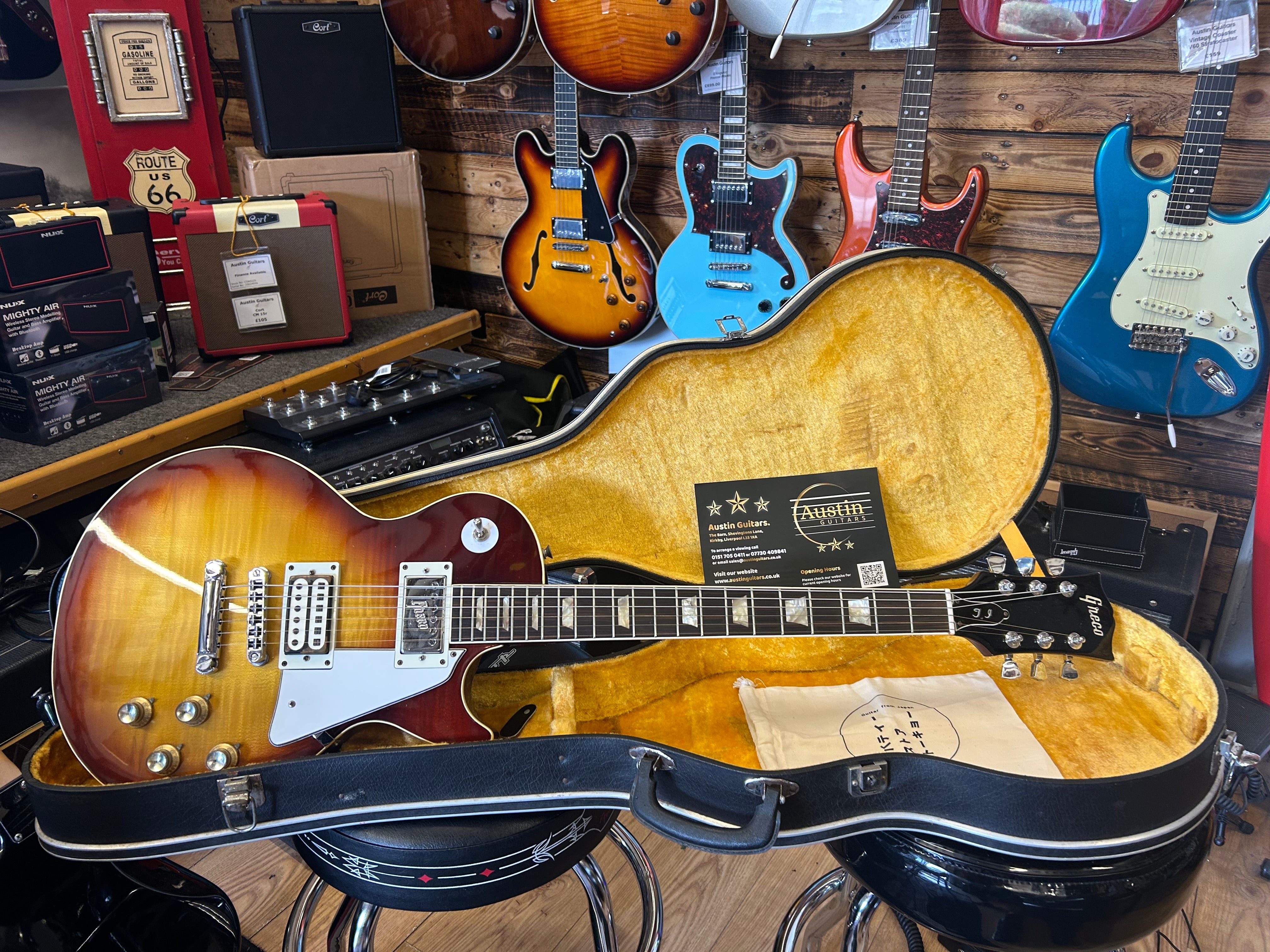Greco EG480R Standard (Japan 1972) Inc Original Greco Hard