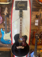Epiphone EJ-200SCE Super Jumbo - Black