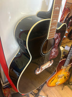 Epiphone EJ-200SCE Super Jumbo - Black