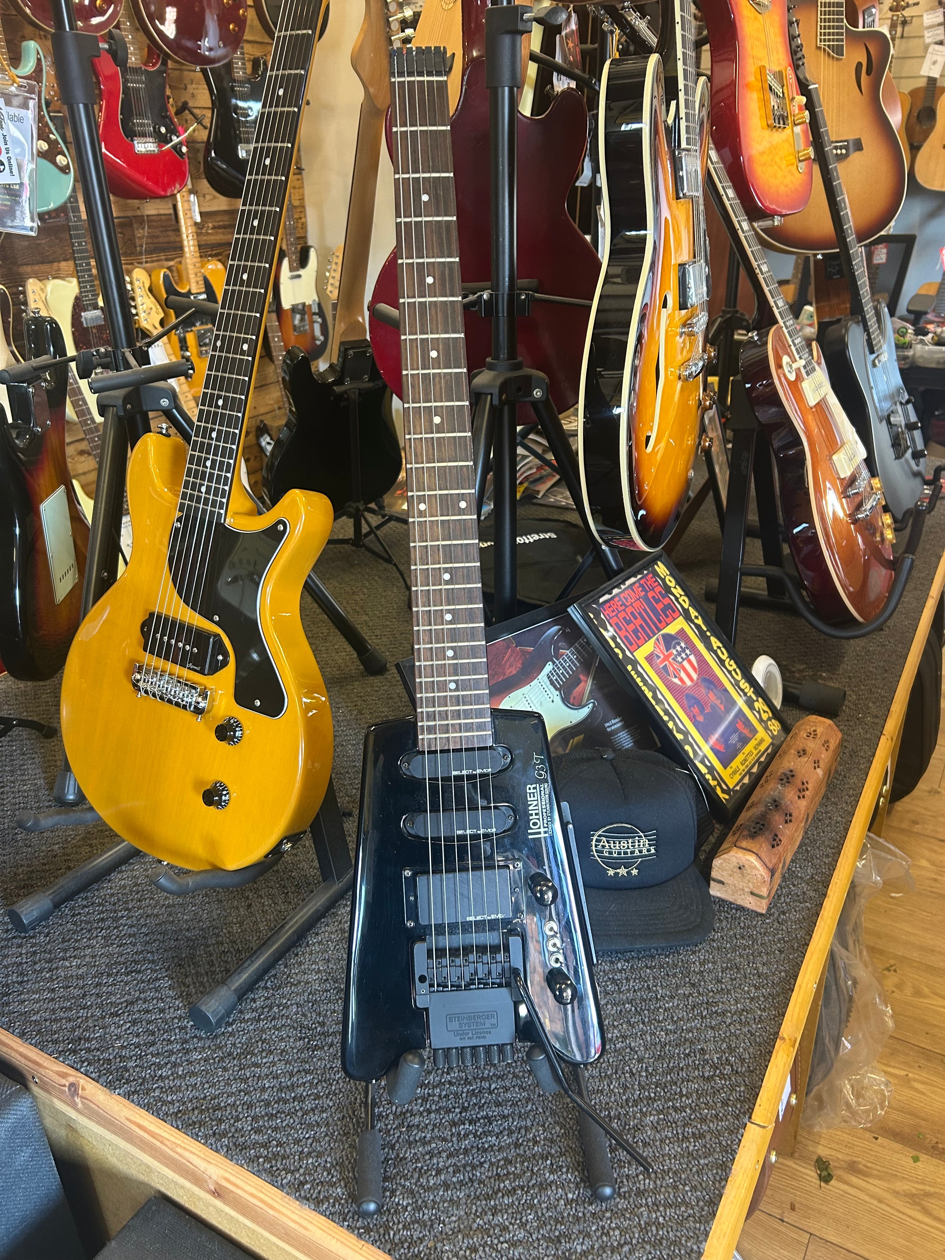 Hohner G3T Headless Steinberger R-Trem Electric Guitar