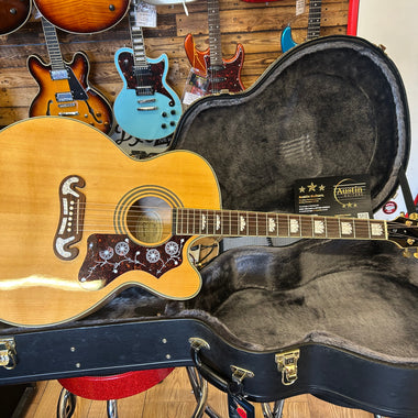 Epiphone EJ200CE/N Acoustic Guitar - Inc Hard Case