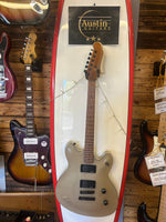 Squier Contemporary Active Starcaster Shoreline Gold Roasted Maple Fingerboard