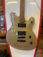 Squier Contemporary Active Starcaster Shoreline Gold Roasted Maple Fingerboard