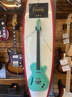 Danelectro Vintage '56 Baritone Guitar ~ Dark Aqua