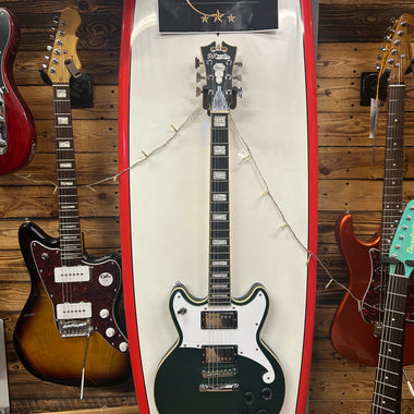 D'Angelico Premier Brighton Sherwood Green - Inc D'Angelico Gigbag