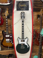 D'Angelico Premier Brighton Sherwood Green - Inc D'Angelico Gigbag