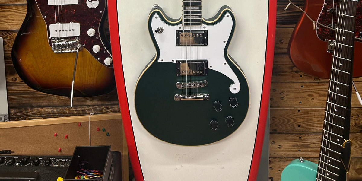 D'Angelico Premier Brighton Sherwood Green - Inc D'Angelico Gigbag