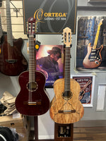 Ortega The Private Room Full Size Guitar Spalted Maple Natural - RSM-REISSUE