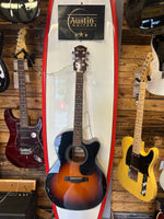Farida D-21CE SB (Fishman) Electro Acoustic Guitar w/ Hardcase