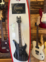 Schecter Synyster Gates Black with Silver Pinstripes Inc Brand New Schecter Hard Case