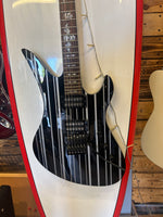 Schecter Synyster Gates Black with Silver Pinstripes Inc Brand New Schecter Hard Case