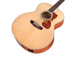 Guild F-250e Deluxe Maple Electro Acoustic Guitar - Brand New -