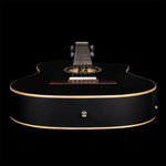 Ortega Guitars RCE125SN-SBK Thinline Spruce/Mahogony