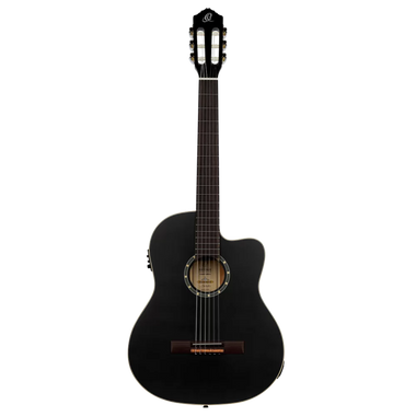 Ortega Guitars RCE125SN-SBK Thinline Spruce/Mahogony