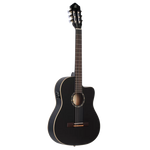 Ortega Guitars RCE125SN-SBK Thinline Spruce/Mahogony