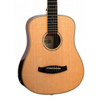 Tanglewood TRX2ELH Left Handed Electro Acoustic Travel Guitar - Inc Gigbag